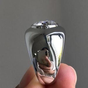 Men’s Bold Dome Solitaire Ring