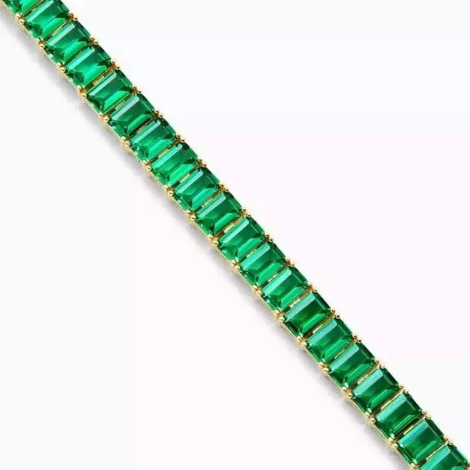 Men’s Emerald Green Verdant Tennis Bracelet