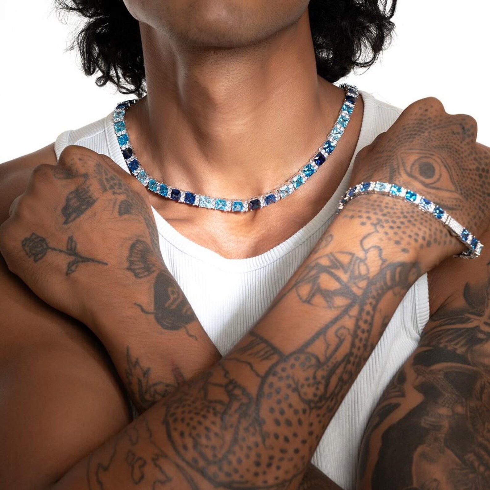 Azure Horizon Sapphire Gradient Set