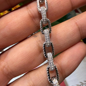 Presidential Elite Iced Out Curb Link Bracelet