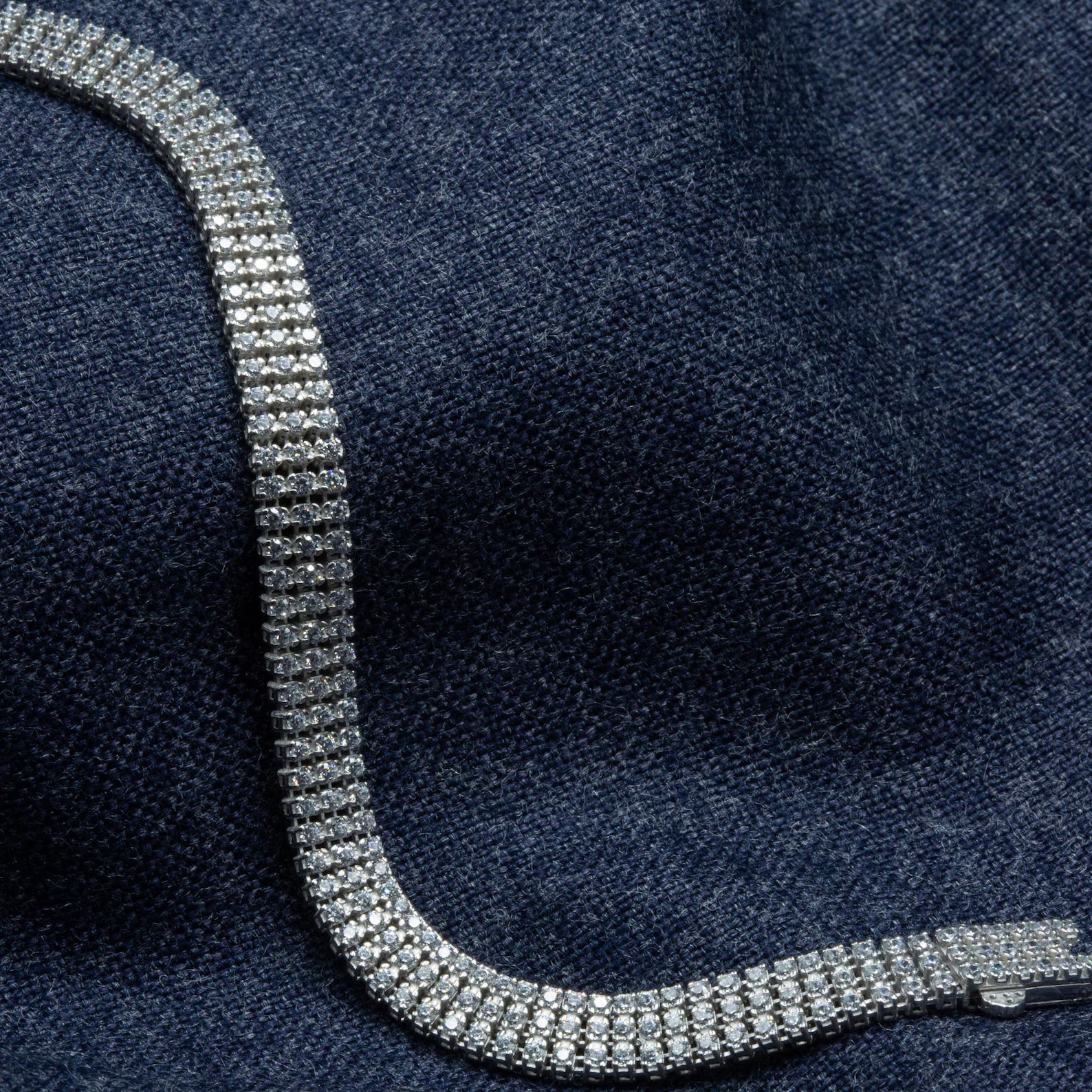 Grand Emerald Cut Infinite Tennis Bracelet