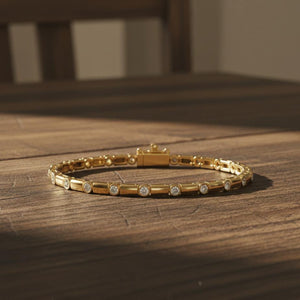 Horizon Alternating Tennis Bracelet