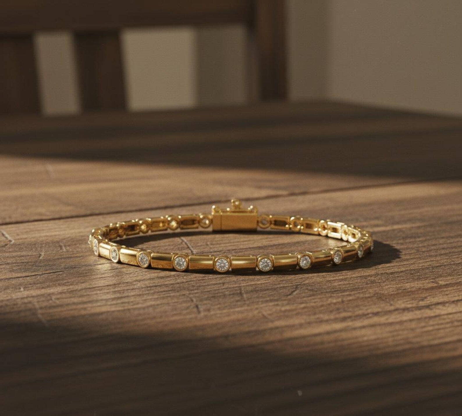 Horizon Alternating Tennis Bracelet