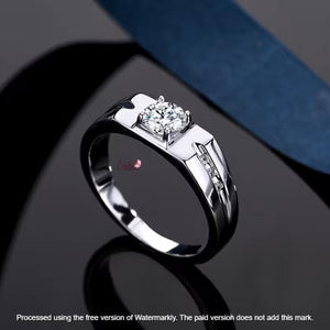 Men’s Architect Channel-Set Diamond Band