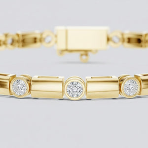 Horizon Alternating Tennis Bracelet