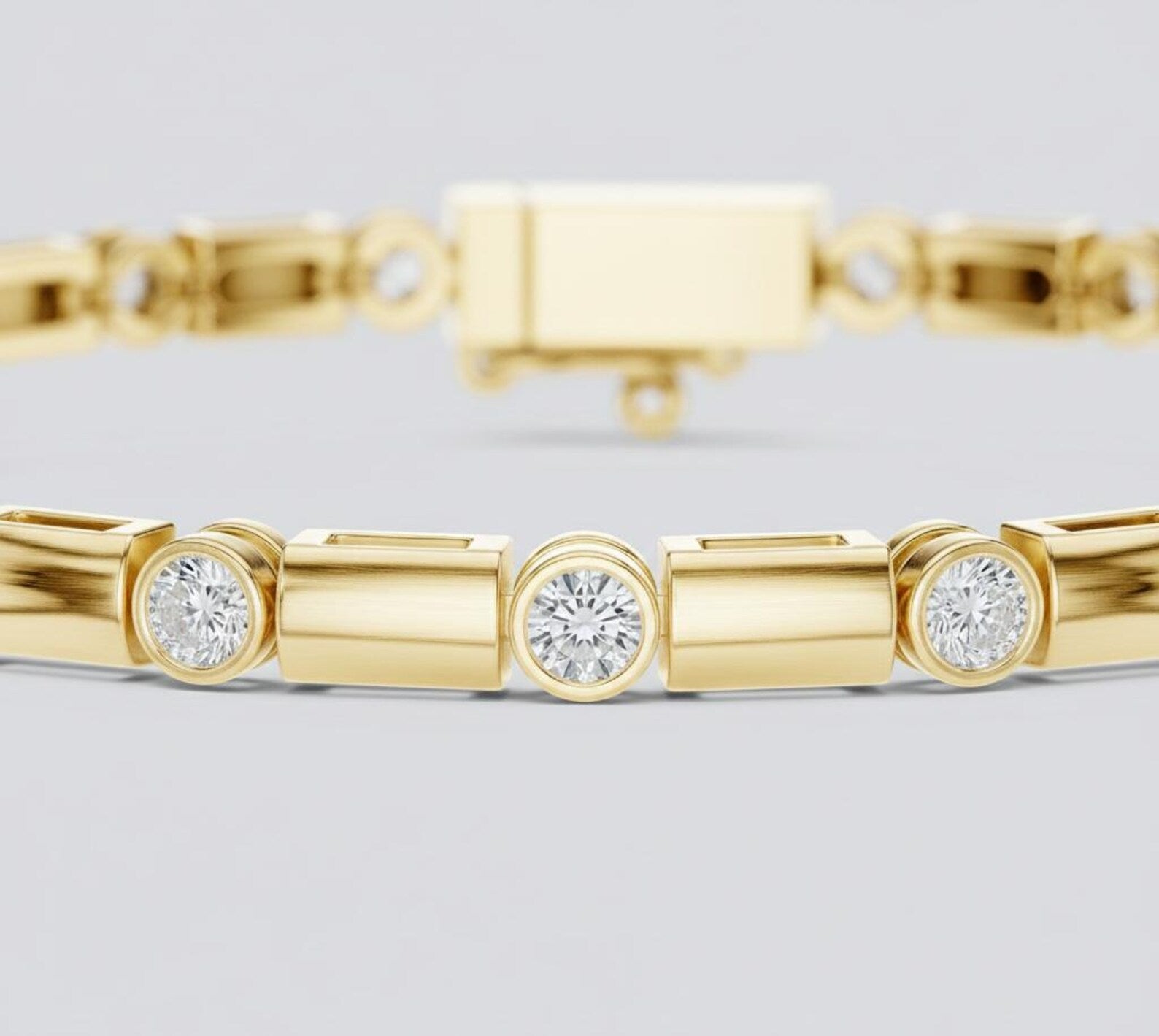 Horizon Alternating Tennis Bracelet