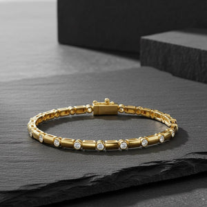 Horizon Alternating Tennis Bracelet
