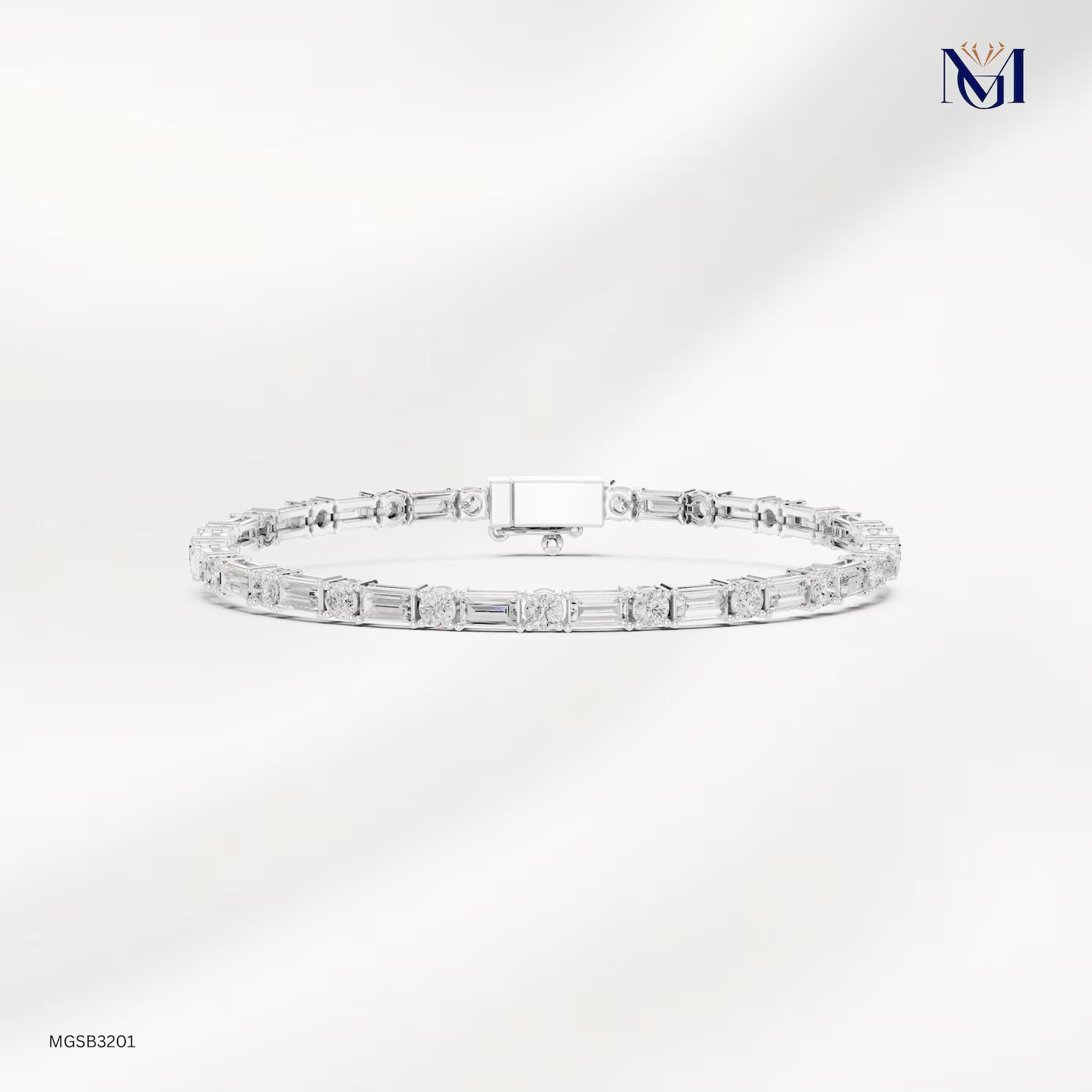 Horizon Alternating Tennis Bracelet