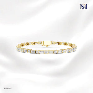 Horizon Alternating Tennis Bracelet