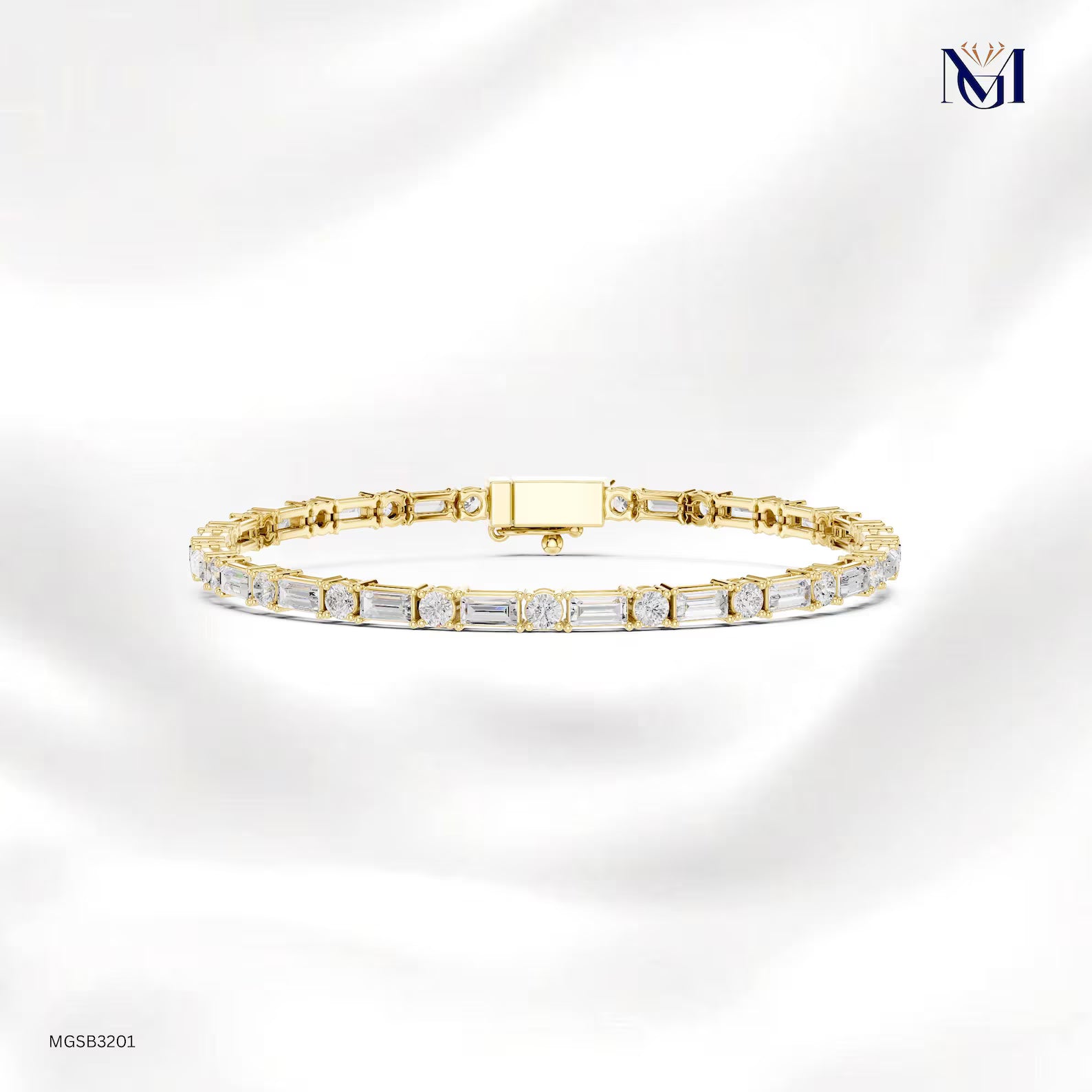 Horizon Alternating Tennis Bracelet