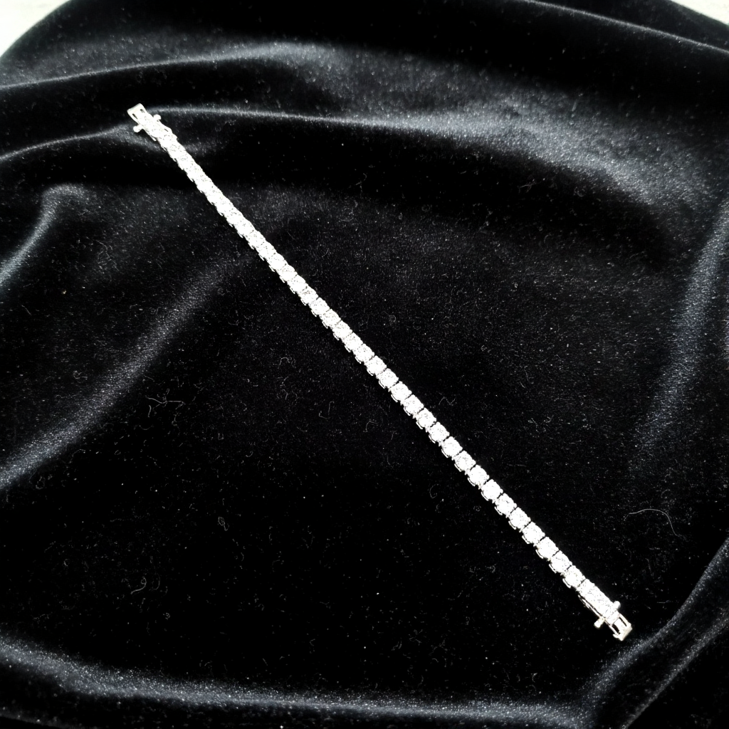Silver Brilliance Tennis Bracelet