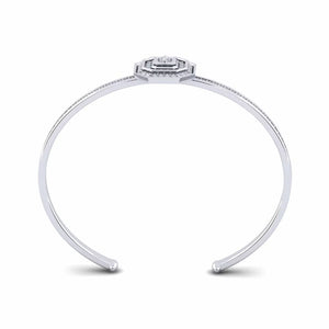 Empire Octagon Pavé Statement Cuff