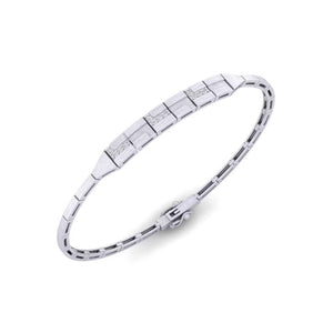 Industrial Matte-Finish Link Bracelet
