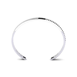 Titan Pyramid Geometric Pavé Cuff