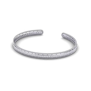Prism Channel Princess-Cut Bangle