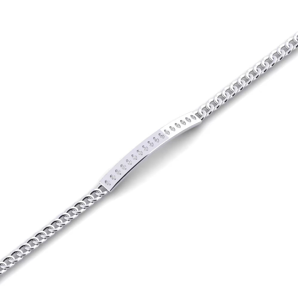 Minimalist Elite Pavé ID Bracelet