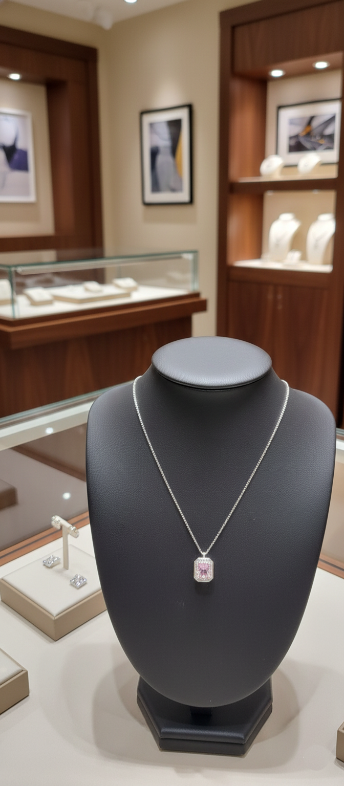 Radiant Eternity Tennis Necklace